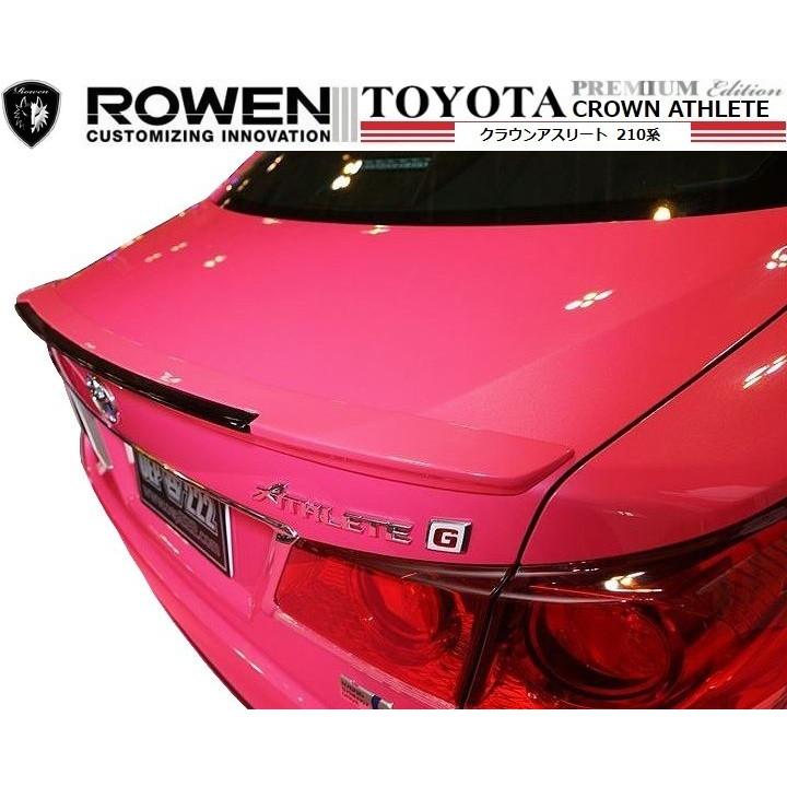 M's】 クラウン アスリート 210系 トランクスポイラー / ROWEN ...