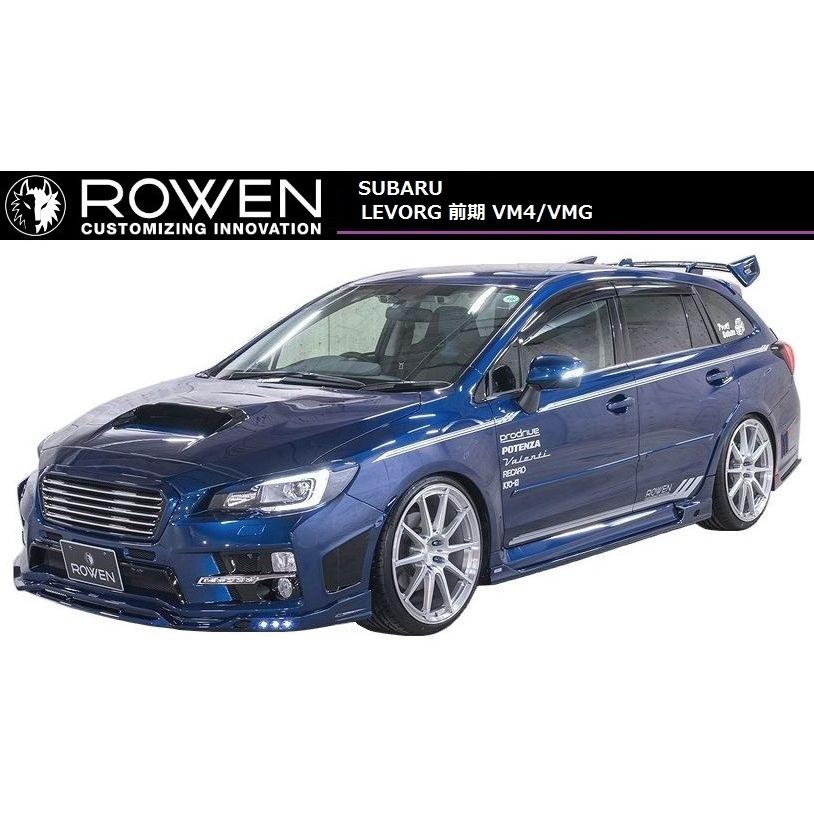 【M’s】SUBARU LEVORG A-C型 前期 (2014.6-2017.7) ROWEN SPORT リアウイング V2 FRP ロエン ロウェン エアロパーツ 外装 1S005R20｜emuzu-international｜06