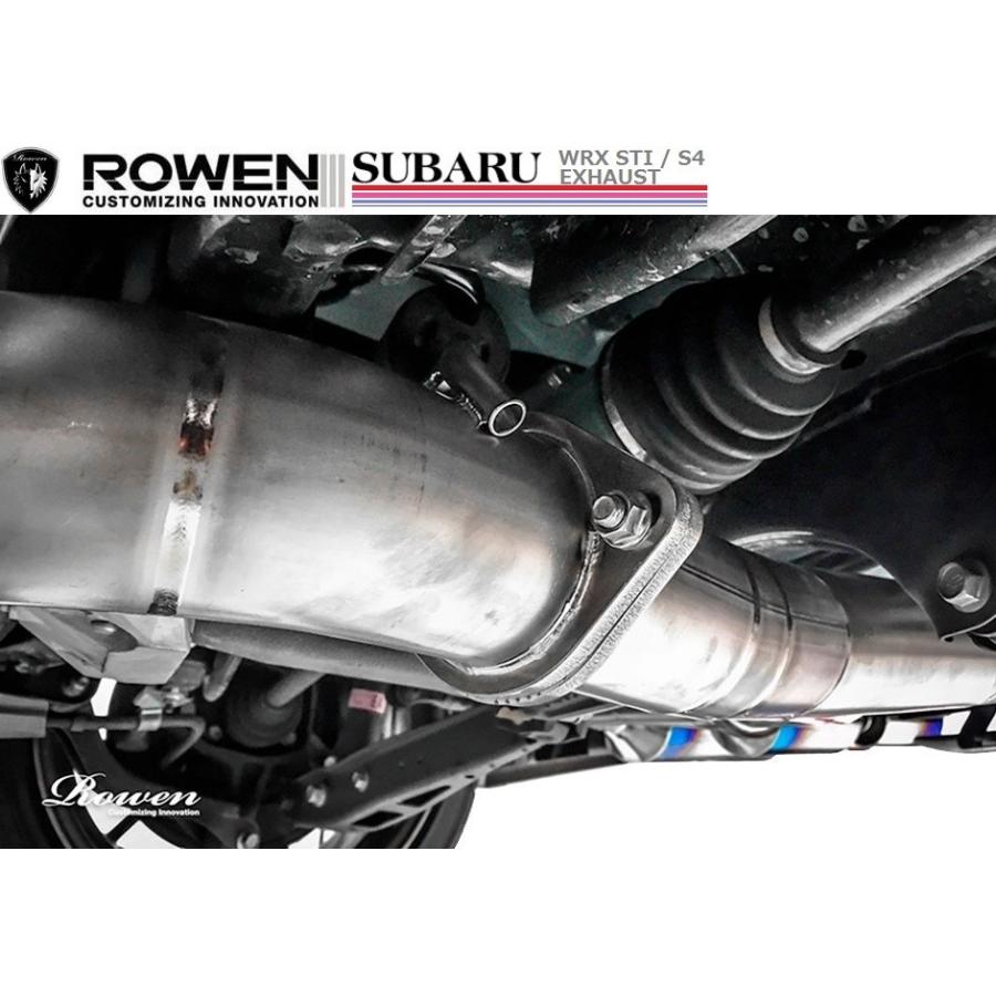 M's】スバル WRX S4 VAG 専用 4本出し チタン マフラー ROWEN M's】スバル WRX S4 VAG 専用 4本出し チタン マフラー ROWEN