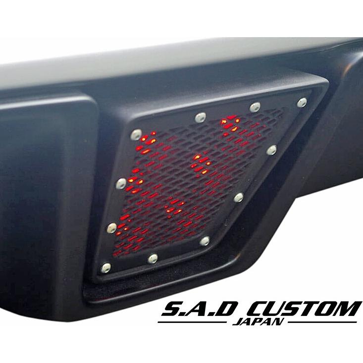 【M's】 NISSAN NV350 キャラバン 2型 ナロー ( 標準ボディ用 ) S.A.D CUSTOM JAPAN AGENT ステルスバックマーカー ／／ エージェント エアロ SAD