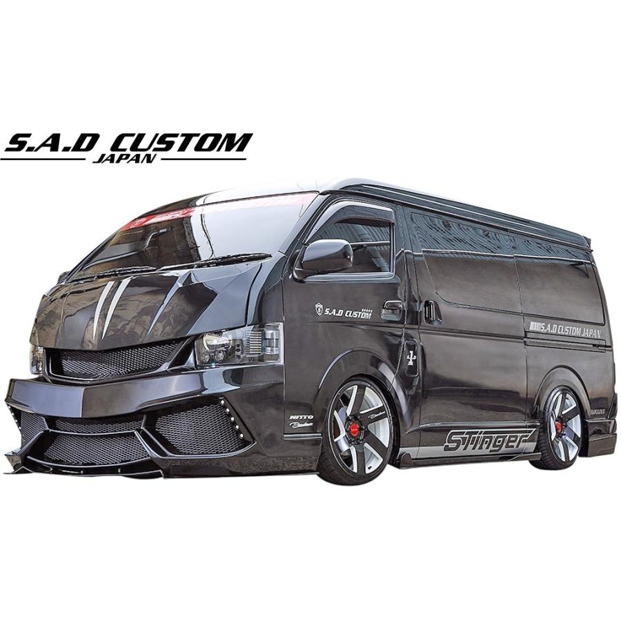 ハイエース 【M's】 トヨタ 200系 4型 (ワイドボディー用) S.A.D ハイエース 【M's】 トヨタ 200系 4型 (ワイドボディー用) S.A.D
