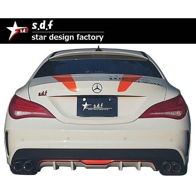 M's】メルセデス・ベンツ CLA C117 前期 リア ディフューザー ／ s.d.f