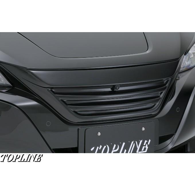 【M's】日産 リーフ ZE1 (H29.10-) TOPLINE ARNAGE フロントグリル FRP製 トップライン アルナージ エアロ ラジエーターグリル｜emuzu-international