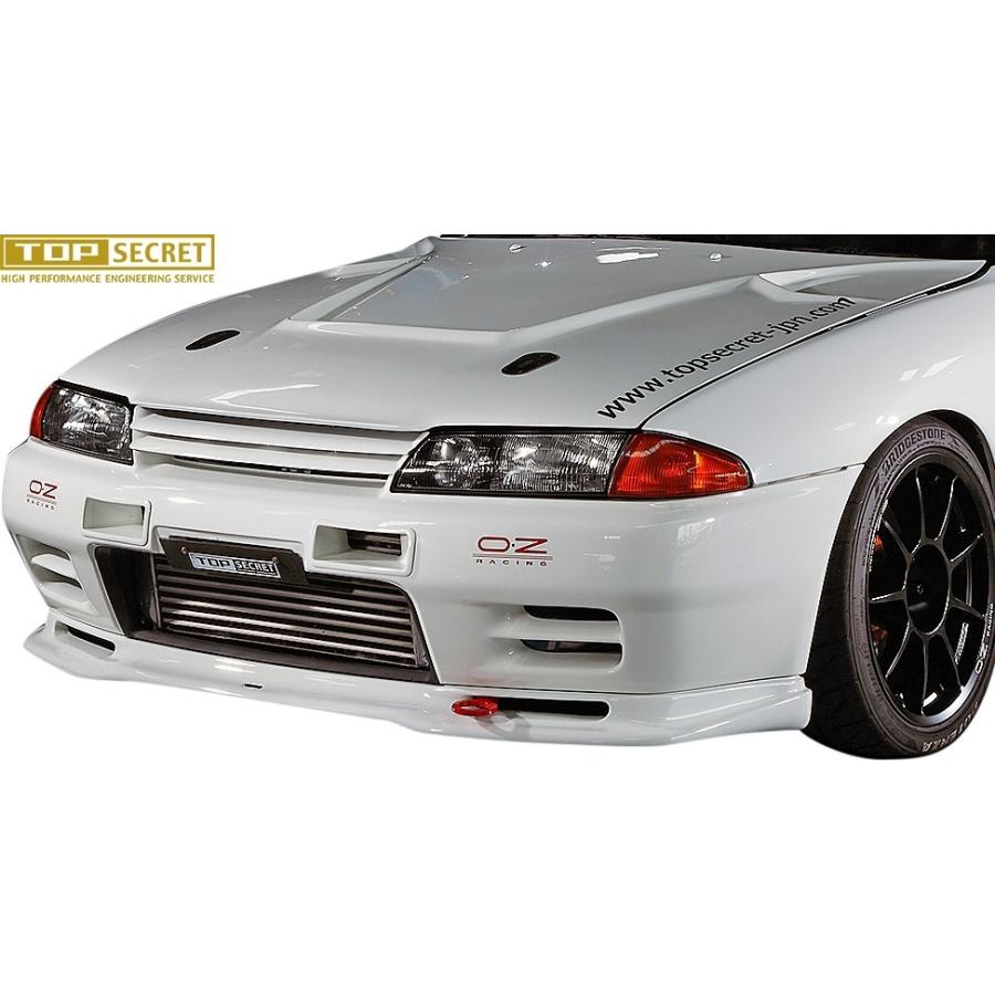 【M's】 R32 スカイライン GT-R BNR32 (1989.5-1994.10) TOP SECRET エアロキャッチ＋BNR32専用ステーセット(鍵無しタイプ) トップシークレット パーツ 32 GTR｜emuzu-international｜04