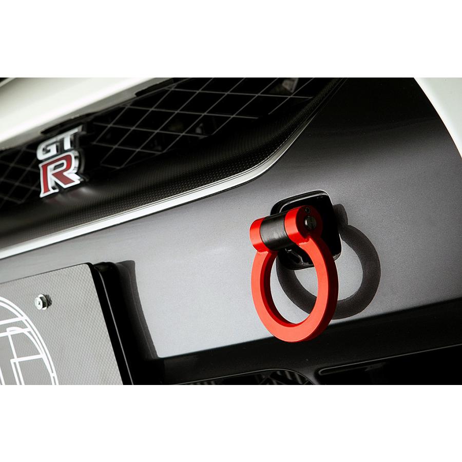 GT-R 【M's】 日産 R35 (2007.12-) TOP SECRET 牽引フック (ボルトオン
