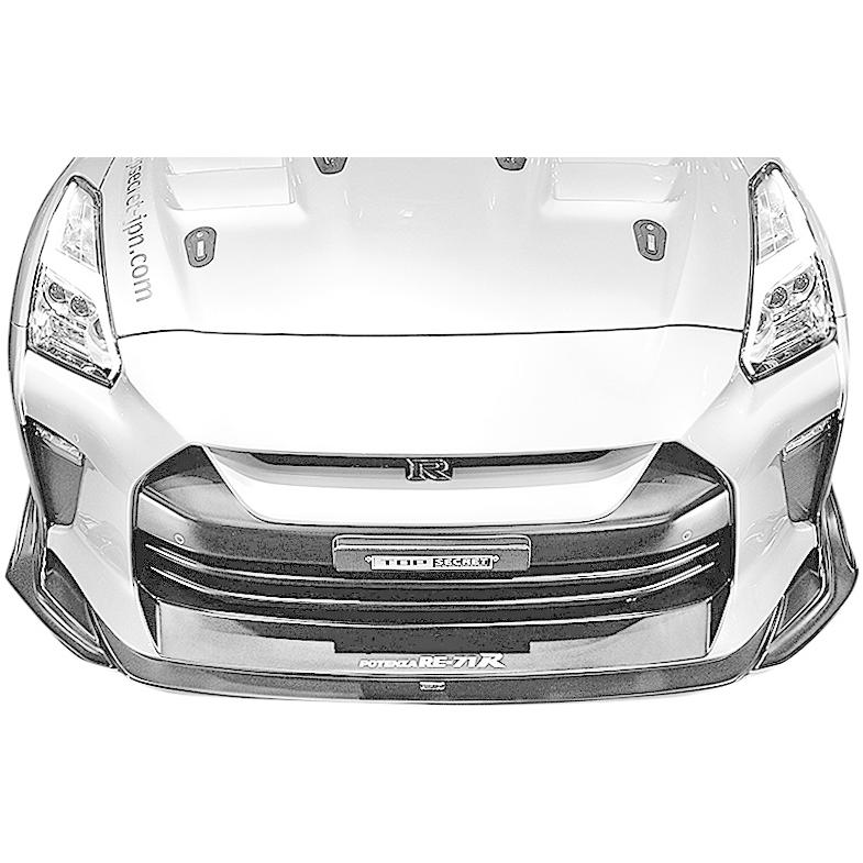 GT-R 【M's】 NISSAN R35 (2007.12‐) TOP SECRET M17 フルバンパー
