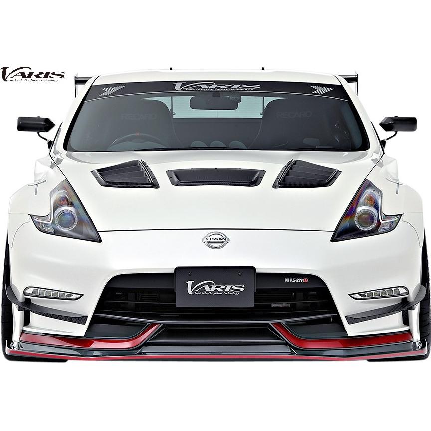 【M’s】 日産 Z34 フェアレディZ NISMO (2013-2022) VARIS サイドアンダースカート 左右 2P FRP 未塗装 バリス ヴァリス エアロ パーツ VANI-334｜emuzu-international｜03