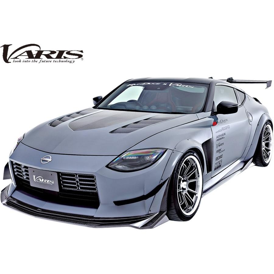 【M’s】 日産 RZ34 フェアレディZ 後期 (2022y-) VARIS ARISING-1 GTウイング スワンネック 1580mm CARBON+ バリス エアロ パーツ リアウイング VANI-375｜emuzu-international｜09