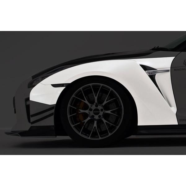 GT-R 【M's】日産 R35 (2017-) VARIS 18Ver. フロントワイドフェンダー