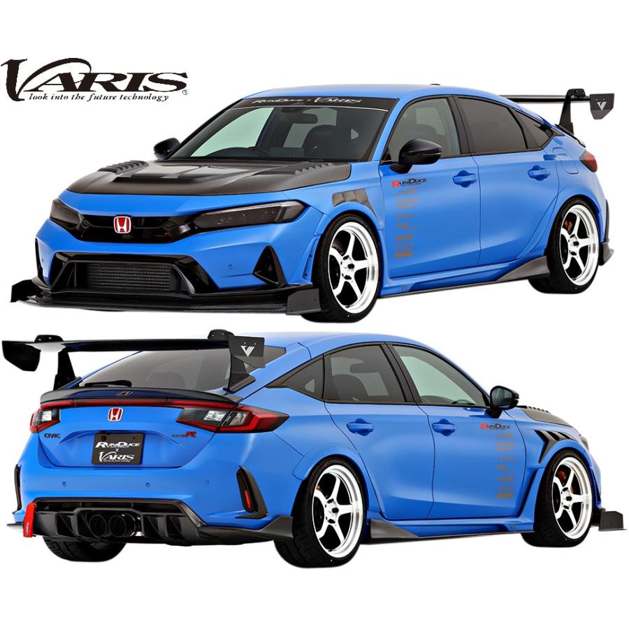 【新品未開封】FL5 シビック TYPE R VARIS エアロ3点セット シビック 【M's】 FL5 シビックタイプR (2021.9-) VARIS ARISING-II