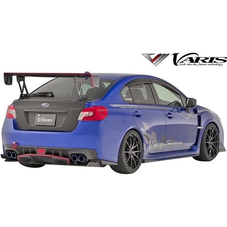 【M's】 スバル WRX STI S4 / VAB VAG (A-C) VARIS ARISING-1 サイドアンダーボード 左右  CARBON カーボン バリス ヴァリス エアロ インプレッサ VASU-166｜emuzu-international｜05