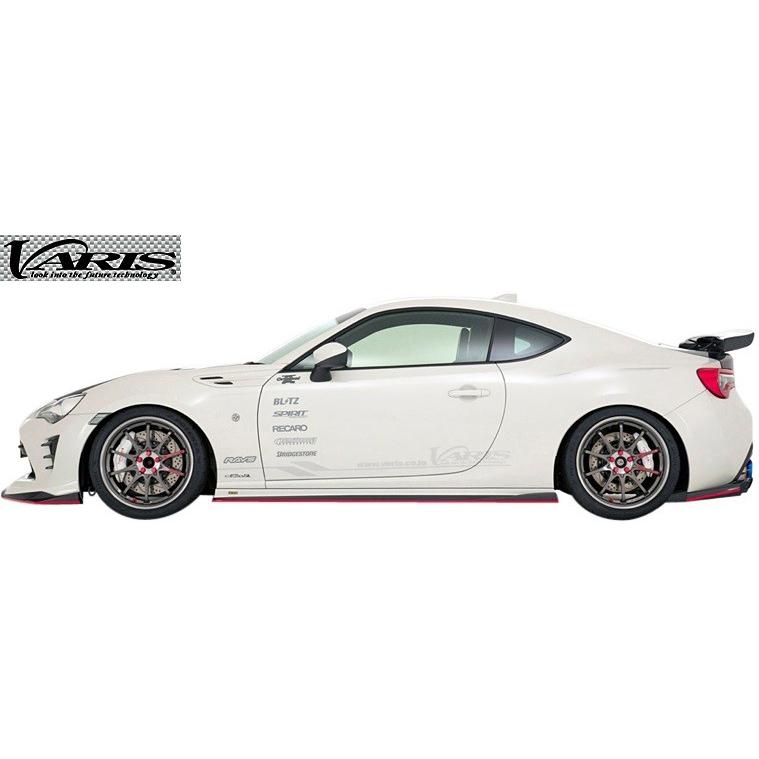 【M's】トヨタ 86 後期用 (ZN6) VARIS ARISING-I リアディフューザー (※ VARISエアロ用) VATO-105 HALF CARBON ハーフカーボン バリス ハチロク エアロ｜emuzu-international｜02