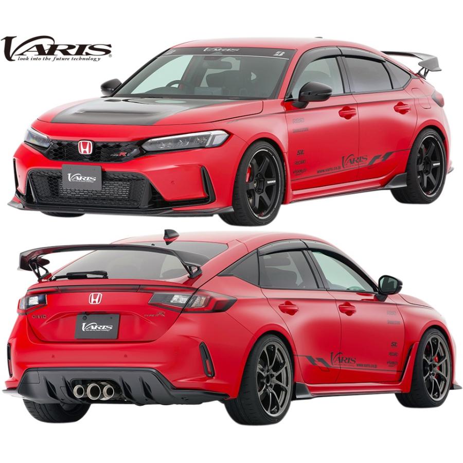 VARIS フロントリップ エクステンション シビックタイプR FL5 シビック VARIS バリス ホンダ TYPE-R FL5 ARISING-1 EVO