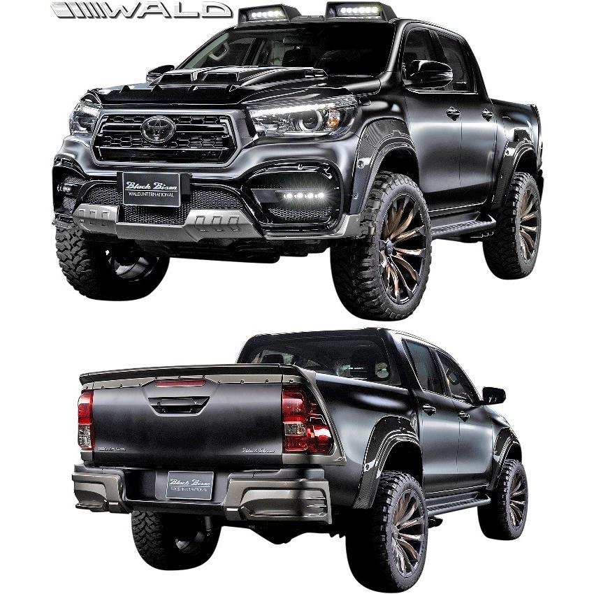M S トヨタ ハイラックス Gun125 H29 9 R2 7 Wald Black Bison エアロ 4pキット F R Of Rg Frp ヴァルド バルド フルキット Wald 125hilux 4set エムズインターナショナル 通販 Yahoo ショッピング