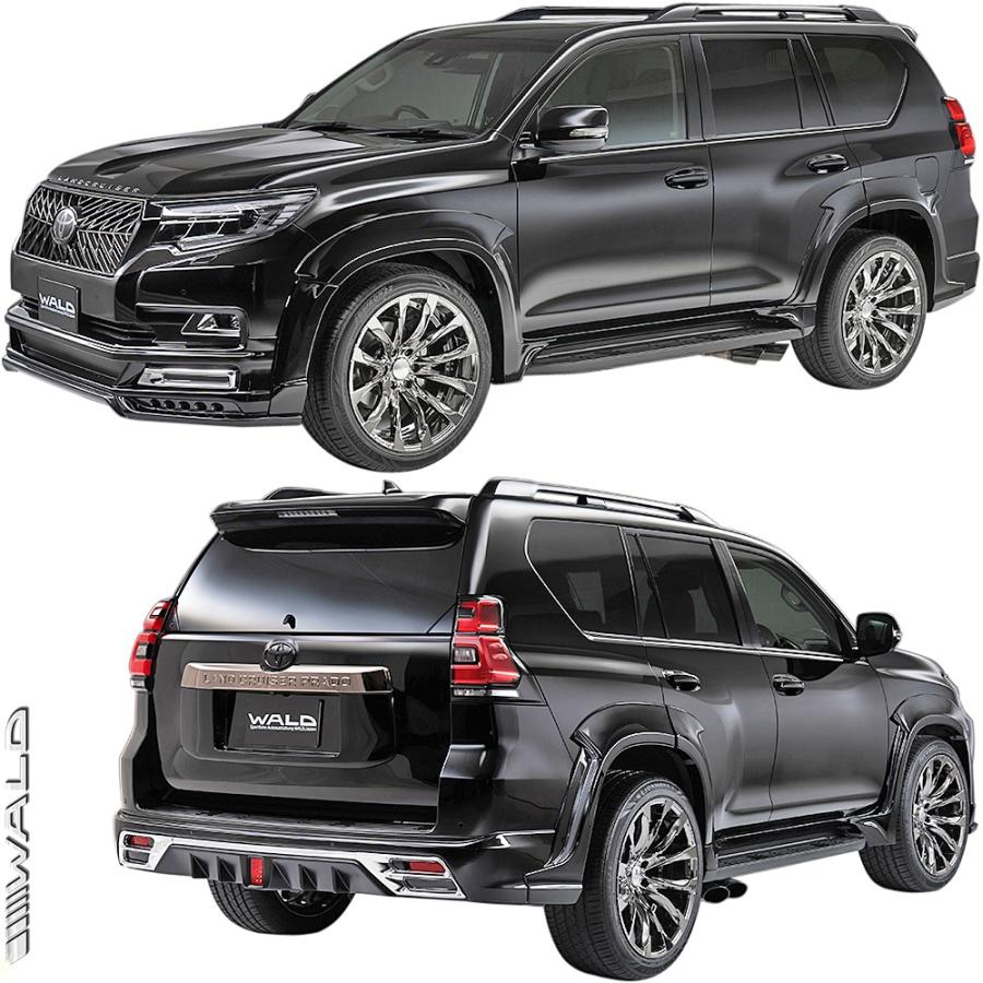 ランドクルーザー 【M's】 トヨタ 150系 後期 プラド GDJ15#W TRJ150W (H29.9-) WALD BLACK ...