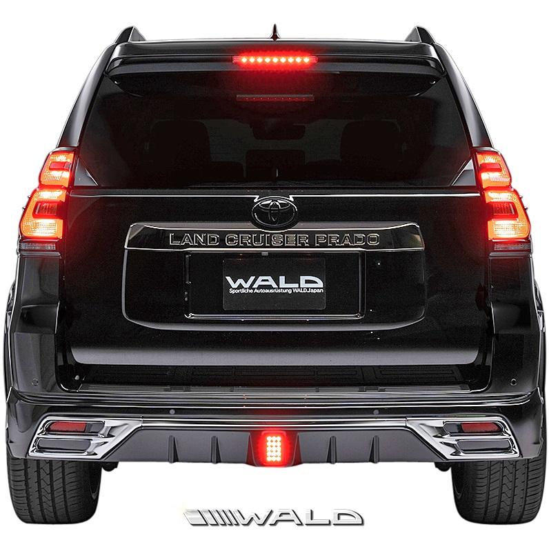 【M's】 150系 後期 ランドクルーザー プラド GDJ15#W TRJ150W (H29.9-) WALD BLACK BISON メッキヘッドライトガーニッシュ ／／ ヴァルド 150 ランクル エアロ｜emuzu-international｜07