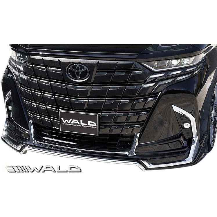 アルファード 40系 エアロパーツ ブラック HELIOS アルファード 40系 フルエアロ 3点セット 未塗装品