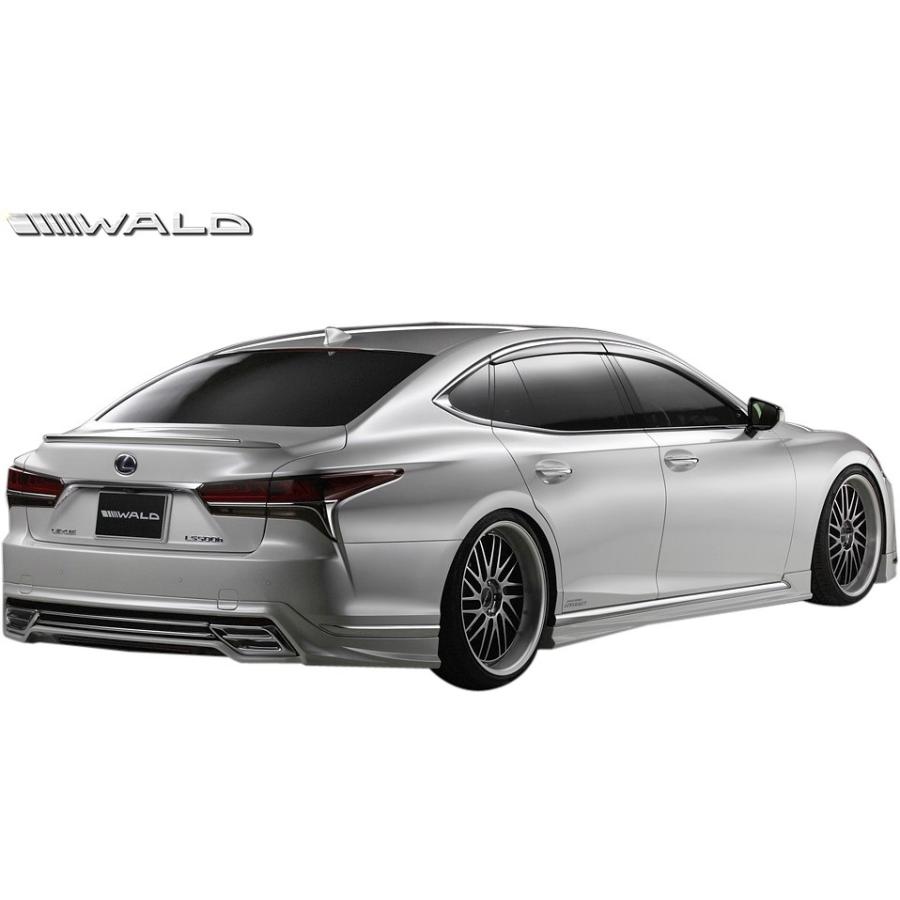 【M’s】 レクサス 50系 LS 前期 LS500h ハイブリッド F SPORT (H29.10-R2.10) WALD EXECUTIVE LINE フルエアロ 4点 ／／ ヴァルド バルド エアロ パーツ セット｜emuzu-international｜04