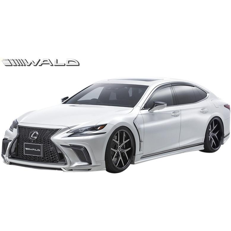 【M’s】 レクサス 50系 LS 前期 LS500h ハイブリッド F SPORT (H29.10-R2.10) WALD EXECUTIVE LINE サイドステップ (Fスポーツ専用) ヴァルド エアロ パーツ｜emuzu-international｜06