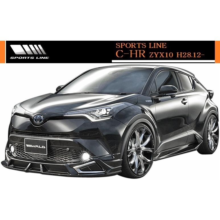 WALD 【M's】トヨタ C-HR(H28.12-)WALD SPORTS LINE リア WALD 【M's】トヨタ C-HR(H28.12-)WALD SPORTS LINE リア