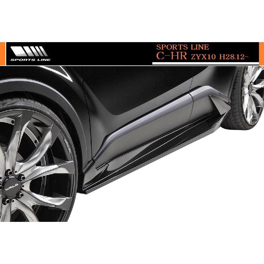 WALD 【M's】トヨタ C-HR(H28.12-)WALD SPORTS LINE サイド WALD 【M's】トヨタ C-HR(H28.12-)WALD SPORTS LINE サイド