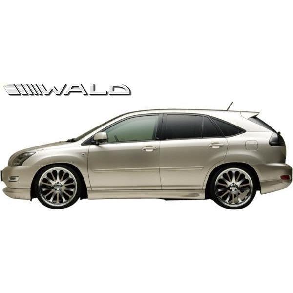 WALD ハーフスポイラー　30ハリアー　ジャンク ハリアー 【M's】トヨタ 30系 (2003y-2013y) WALD EXECUTIVE LINE リア