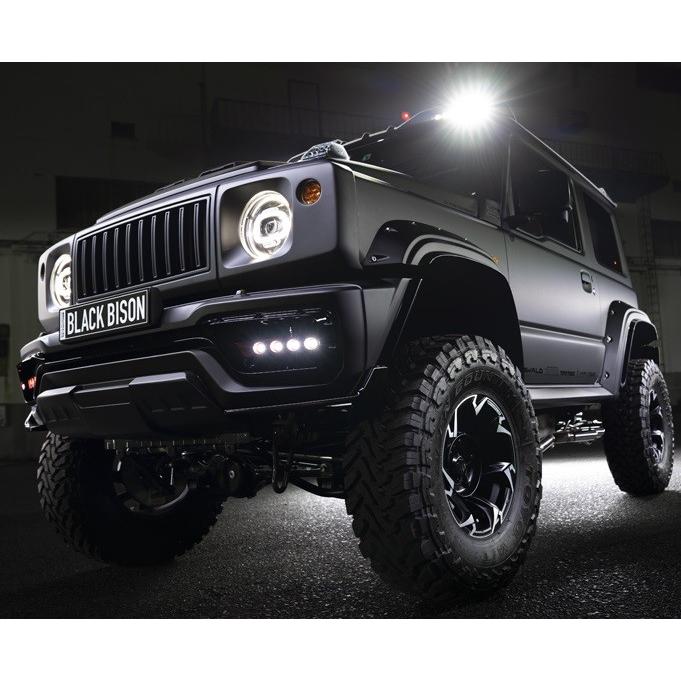 M S スズキ ジムニー ジムニーシエラ H30 8 Wald Black Bison Ledランプ フロントバンパー用 ヴァルド バルド エアロ Suzuki Jimny 新型 Wald Jimny Led エムズインターナショナル 通販 Yahoo ショッピング