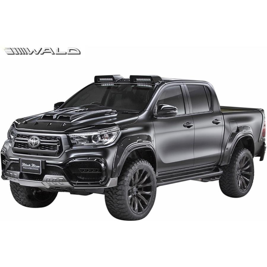 ショッピング大特価 【M´s】 トヨタ 後期 GUN125 ハイラックス (R2.8-) WALD SPORTS LINE BLACK BISON EDITION ロールバー ／／ HILUX ヴァルド バルド エアロ パーツ トランク