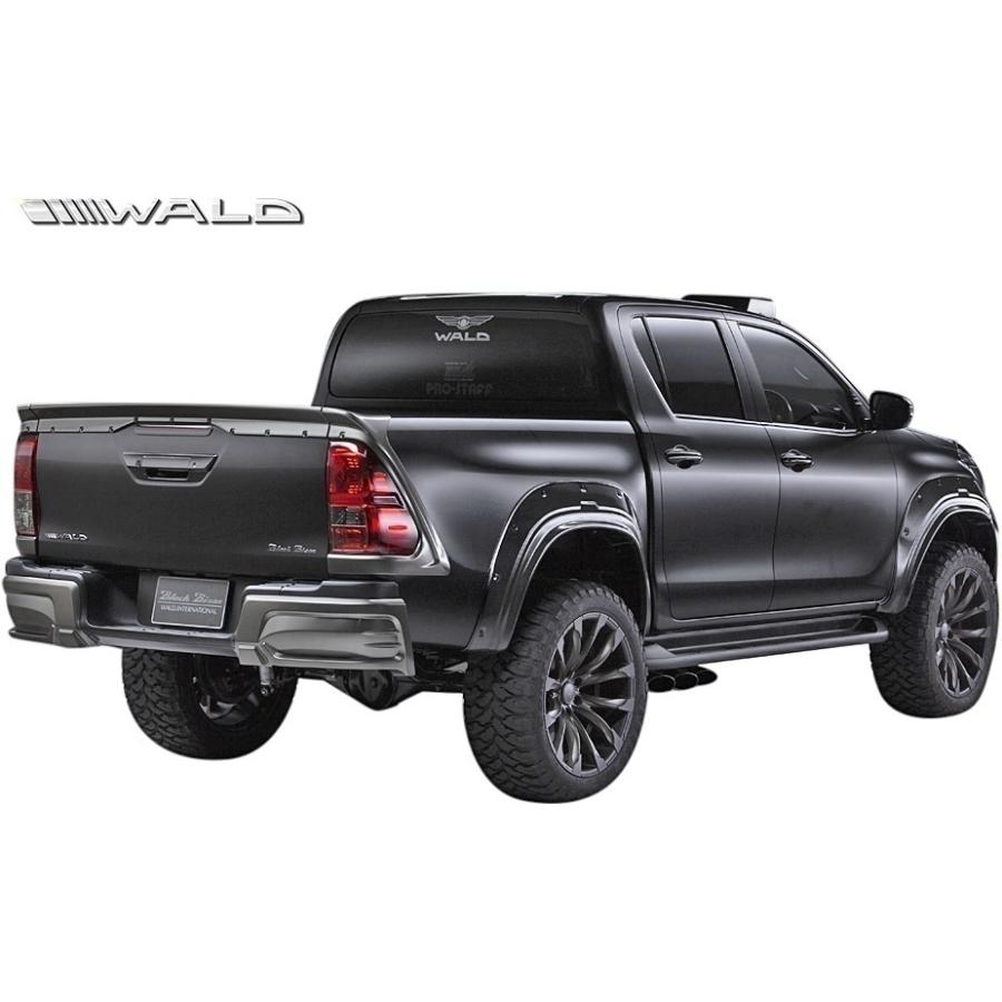 【M's】 トヨタ 後期 GUN125 ハイラックス (R2.8-) WALD SPORTS LINE BLACK BISON EDITION ロールバー ／／ HILUX ヴァルド バルド エアロ パーツ トランク｜emuzu-international｜05