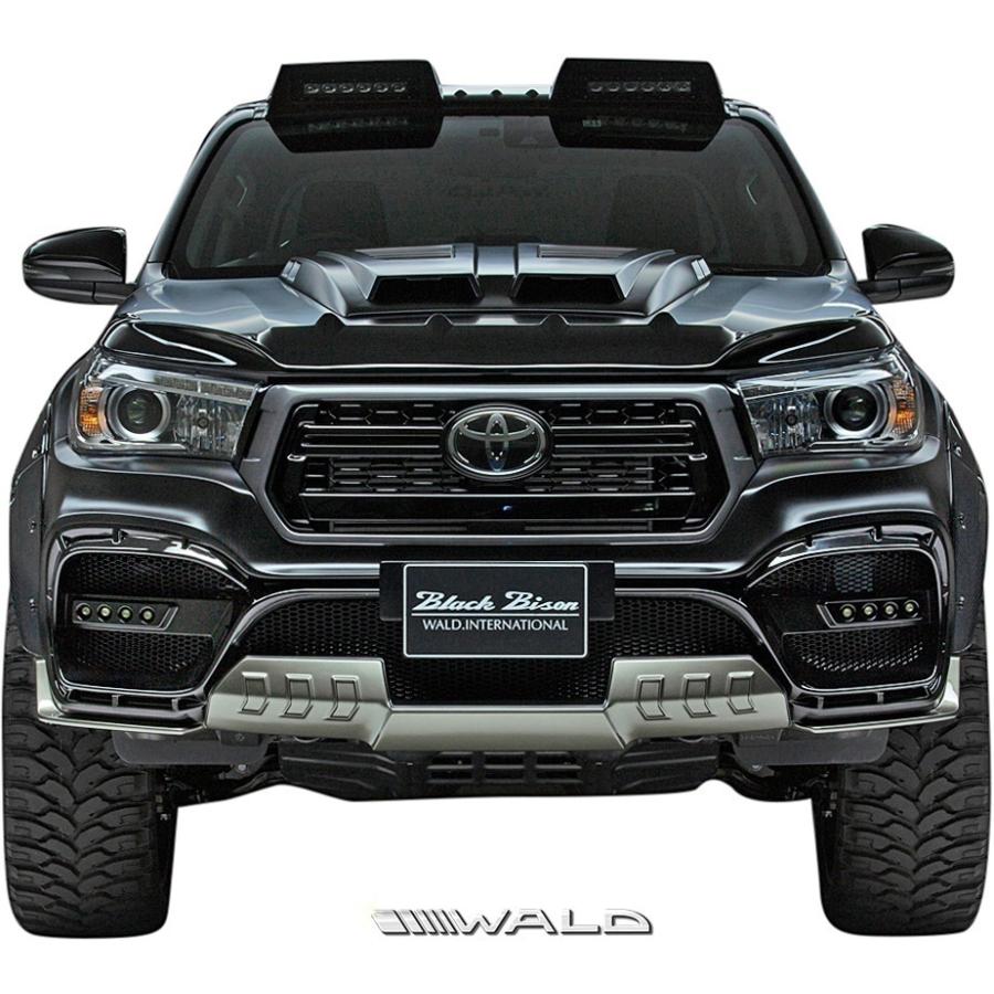 【M's】 トヨタ 後期 GUN125 ハイラックス (R2.8-) WALD BLACK BISON スペアタイヤハンガー (ロールバーと同時装着が必要) HILUX ヴァルド バルド エアロ パーツ｜emuzu-international｜06