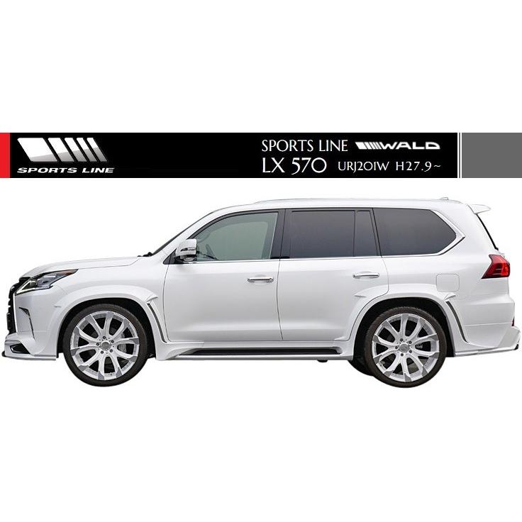 WALD 【M's】レクサス LX570 URJ201W(H27.9-)WALD オーバー WALD 【M's】レクサス LX570 URJ201W(H27.9-)WALD オーバー