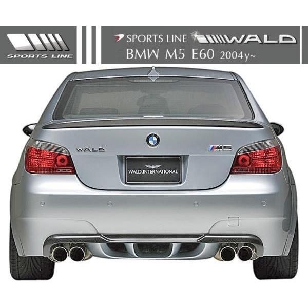 【新品未使用】 E60 E61 M5ルック　跳ね上げミラー 訳あり激安 WALD（ヴァルド） 【M's】E60 BMW M5専用 (2004y-) WALD SPORTS LINE