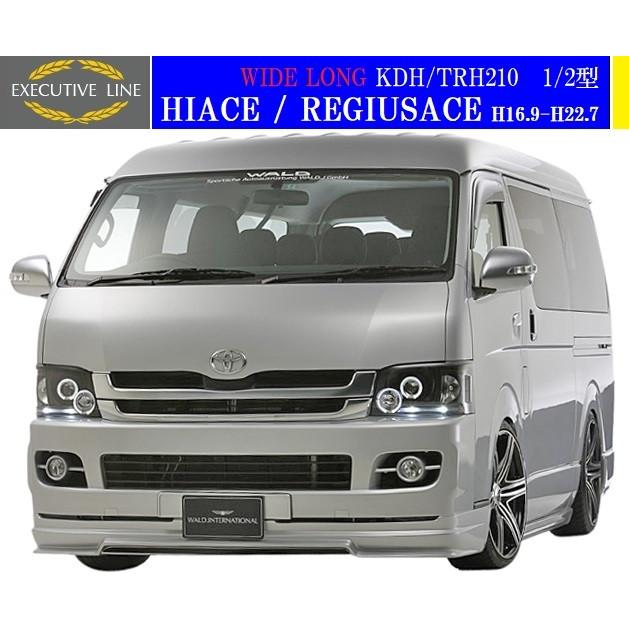 9型ハイエース 新車外し4本セット WALD（ヴァルド） 【M's】トヨタ 210 ハイエース 1/2型 ワイドロング用
