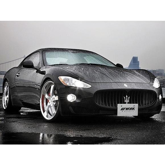 M's】WORK Equip E05 ホイール 19インチ 10.5j ファインハイトシルバー