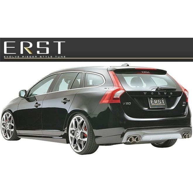 M's】ボルボ V60 FB（11y-13y）ERST エアロ 3点SET＋マフラーカッター