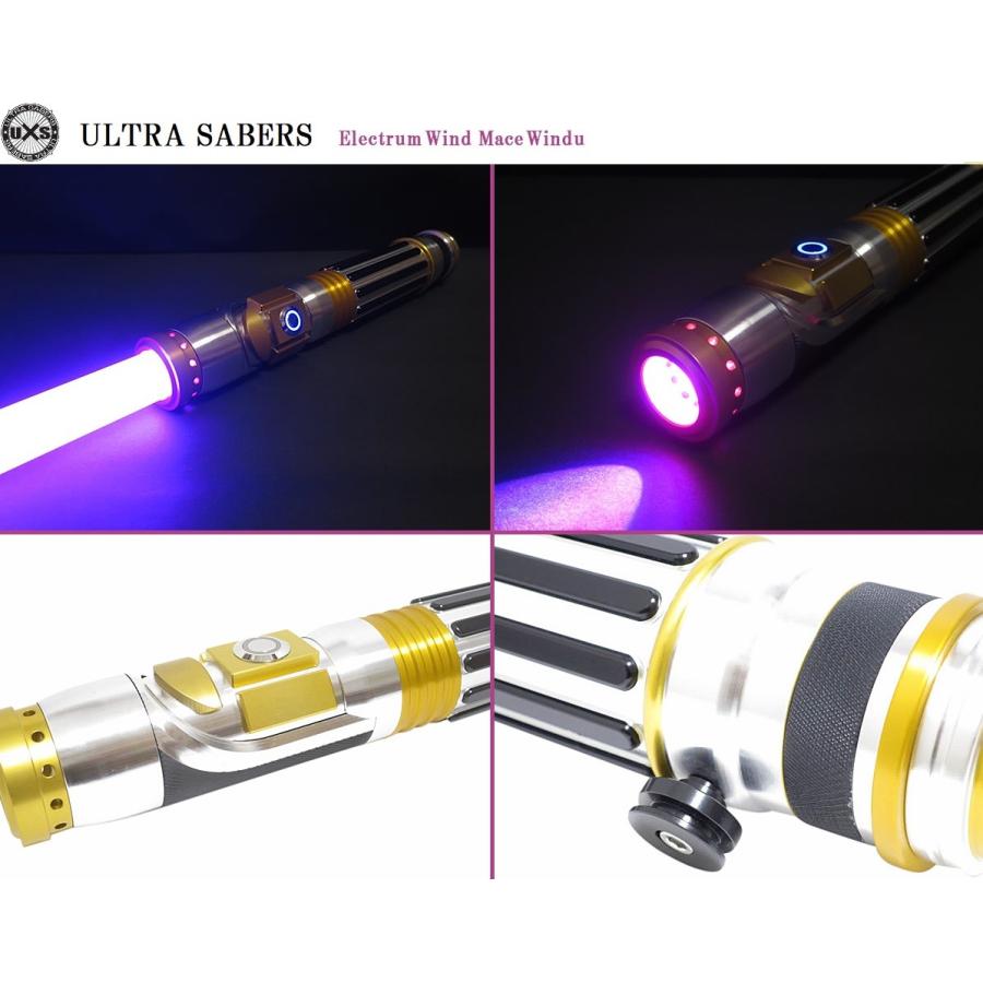 カスタムライトセイバー ウルトラセーバーズ社 メイス ウィンドウ ライトセーバー バイオレット Electrum Wind 36インチ 91cm U Mace Ep1 2 ホビーショップバーミリオン 通販 Yahoo ショッピング