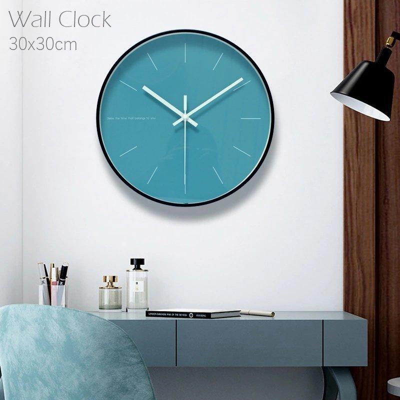 時計 シンプル 壁掛け シンプル 掛け時計 オシャレ 北欧 おしゃれ シンプル 家具 インテリア 静音 金属 フック付き Ms
