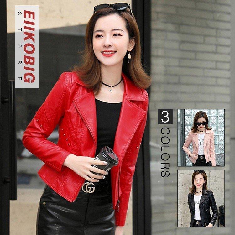 売れ筋がひ贈り物 レディース革ジャン 本革 秋冬 レザージャケット 女性用 上品 防寒防風 シングル バイクウェア 韓国風 着痩せ スリム ライダースジャケット 革ジャン レザージャケット Folliq4 Com