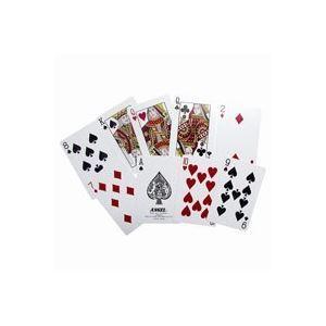 （まとめ）エンゼルトランプ プラスチック製トランプ SPNN617P〔×70セット〕