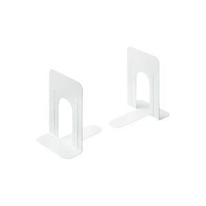 （まとめ）ジョインテックス ブックエンドLL 白 10個／5組 B169J-LL-WH5〔×2セット〕