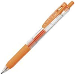 (業務用500セット) ZEBRA ゼブラ ボールペン サラサクリップ 〔0.5mm/オレンジ〕 ゲルインク ノック式 JJ15-OR