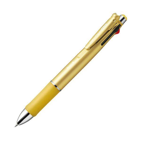 （まとめ） ゼブラ 多機能ペン クリップ-オンマルチ 1000S （軸色 金） B4SA3-GO 1本 〔×5セット〕｜emz-store