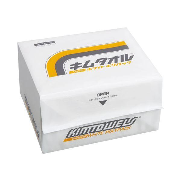 （まとめ）日本製紙クレシア キムタオル ホワイト ポリパック 50枚〔×50セット〕