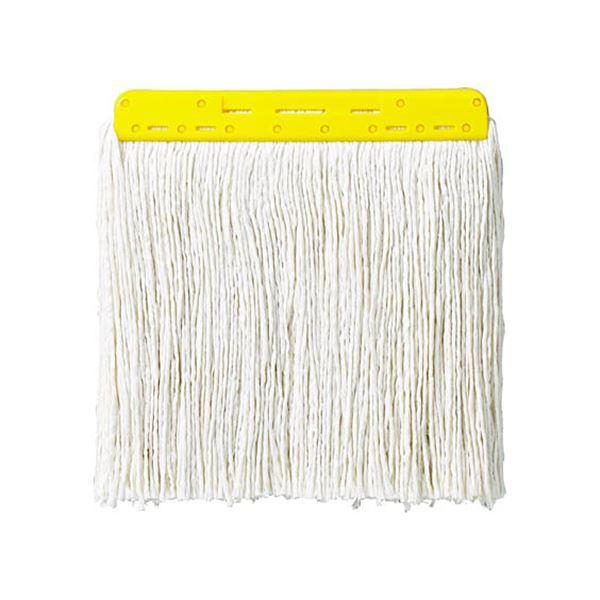 （まとめ）TRUSCO モップ 黄色K-E8-300-Y 1個〔×10セット〕