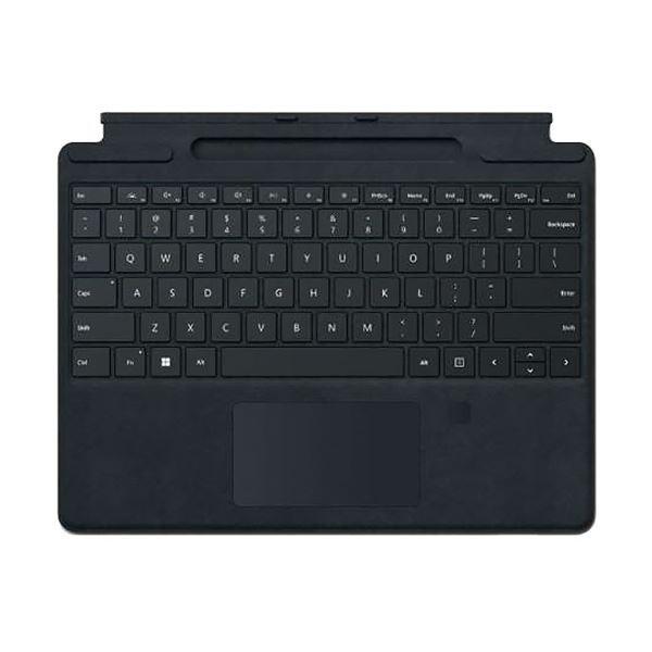 マイクロソフト Surface Pro指紋認証センサー付 Signatureキーボード(英語版) ブラック 8XG-00023O 1台