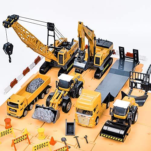 売れ筋がひ贈り物 子供部屋家具 Topduterpick 建設車両 セット エンジニアリング 車おもちゃ はたらく車 工事カー 作業車両 ショベルカー ロードローラー ダンプカー トラック ブルドーザー フォ Www Threeriversofs Com