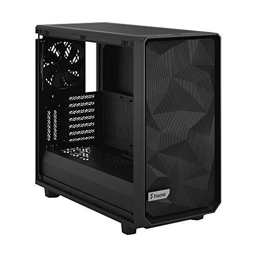 Fractal Design Meshify 2?Black Solid ミドルタワーPCケース 多角形