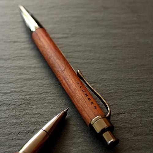 大人の鉛筆、高級木材の芯ホルダー「LEAD PENCIL 2mm」+LUMBER by Hacoa (カリン)｜emzy-store｜02