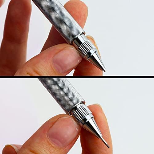 プラチナ万年筆 シャープペン プロユース171 0.3mm シルバー [ケース入り] MSDA-1500A#9-P｜emzy-store｜03