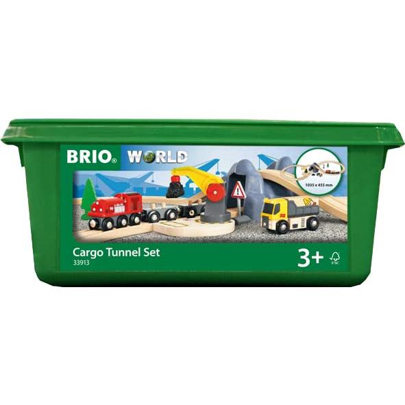 BRIO WORLD (ブリオ ワールド)カーゴトンネル8字セット全26ピース